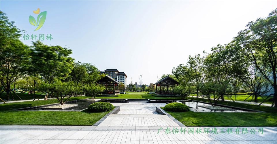融创文旅城酒店绿化工程设计施工案例展示